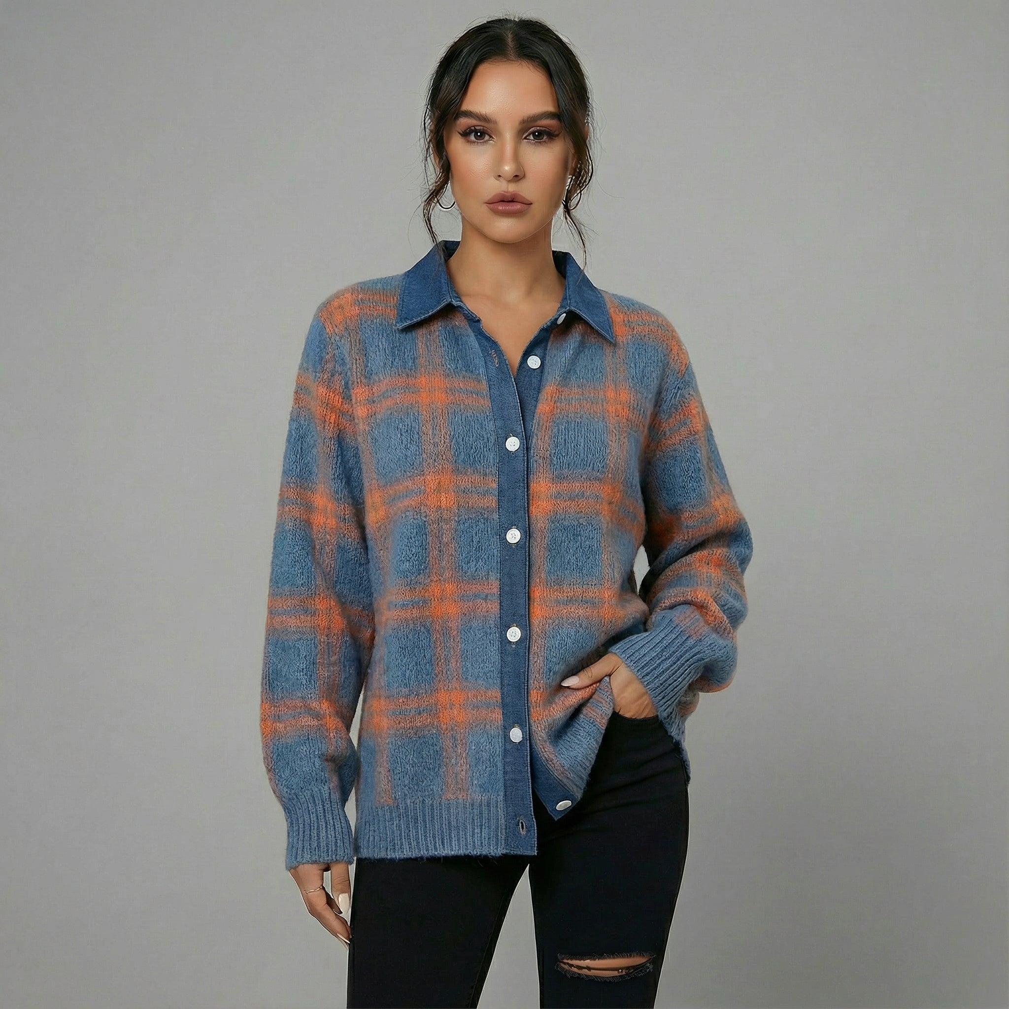 LEANDRA™| Cárdigan lungo elegante