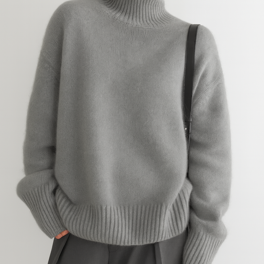 AURA™| Suéter de Punto Essential Knit