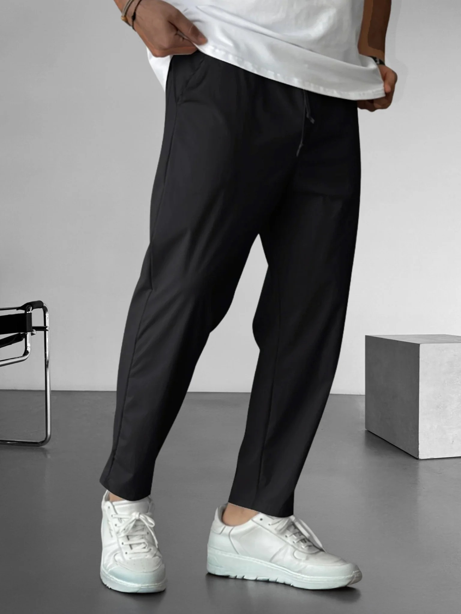 Pantalones Essential Tapered