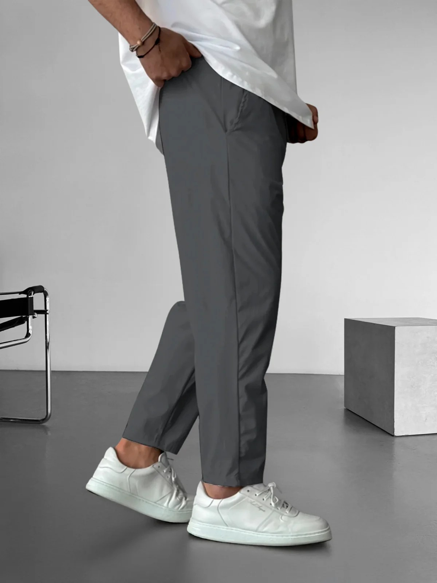 Pantalones Essential Tapered