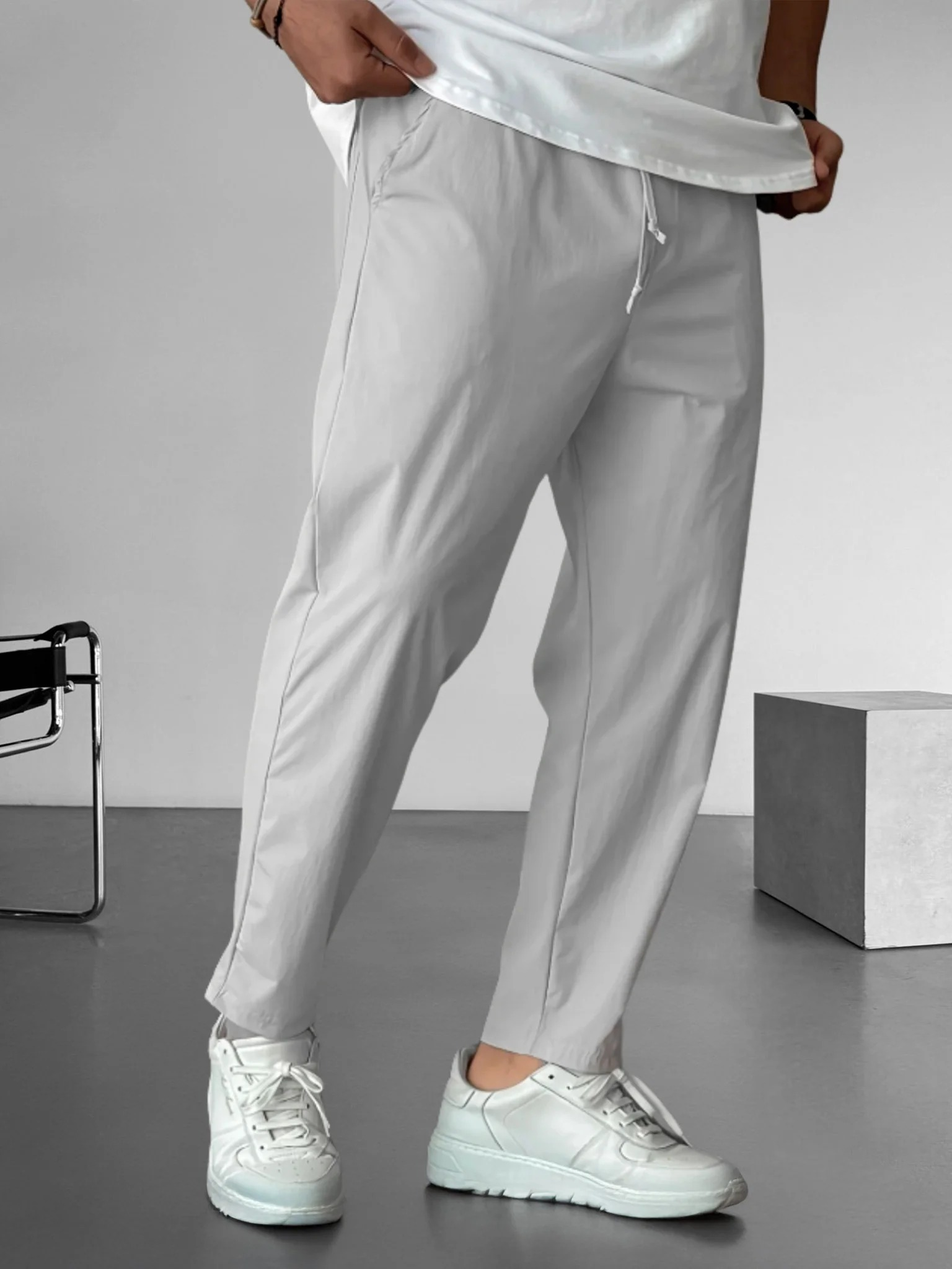 Pantalones Essential Tapered